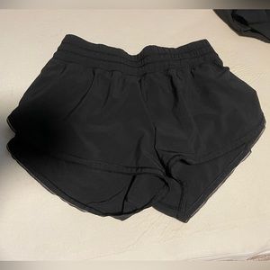 Lululemon black size 2 athletic shorts.